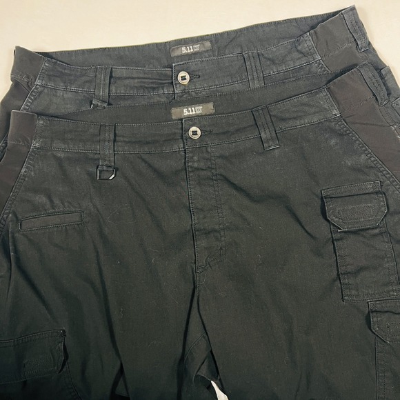 5.11 Tactical Other - 5.11 Tactical Mens Apex Cargo Pants Black Waist 42 Outdoor Work 25 Inseam Hemmed